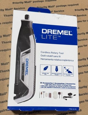 Dremel Lite 7760 4V 25K RPM Cordless Rotary Tool Kit 7760-N/10