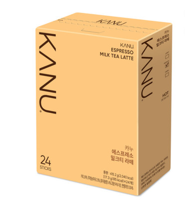 Maxim KANU Espresso Milk Tea Latte Korean Instant Coffee Mix Sticks 24T K-Food