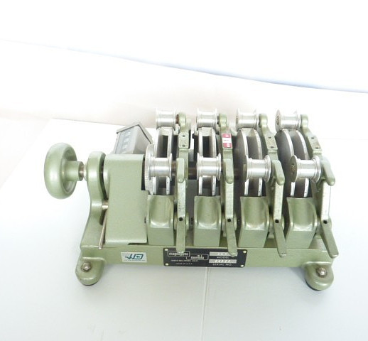vintage Magnasync Moviola SZD 16mm 4 Gang film synchronizer movie edit tool USA