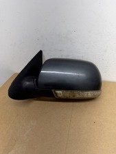 HYUNDAI SANTA FE 10-12 WING MIRROR PASSENGER LEFT SIDE POWER FOLD (Damaged)