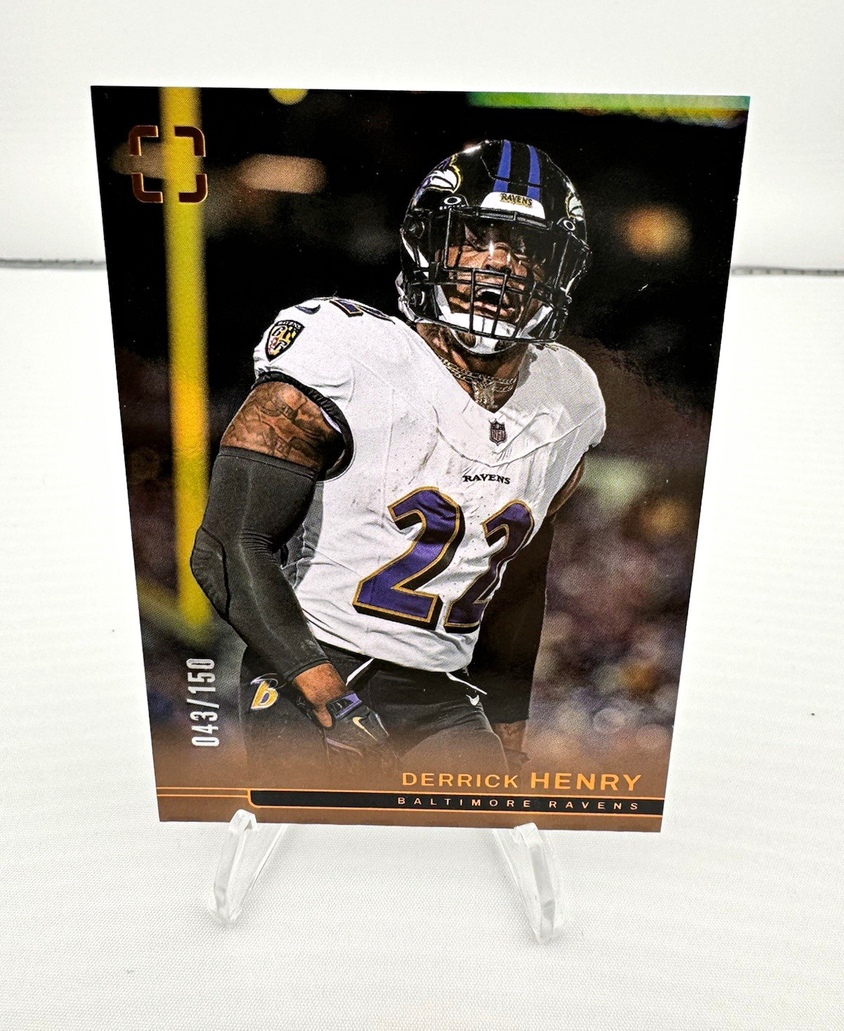 Panini 2025 Photogenic Football Derrick Henry Ravens #53 Serial Numbered /50