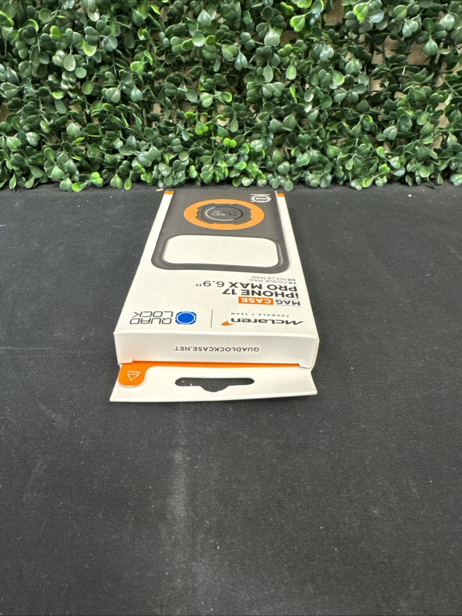 Quad Lock Iphone 17 Pro Max 6.9 MAG Cases - McLaren Edition | eBay