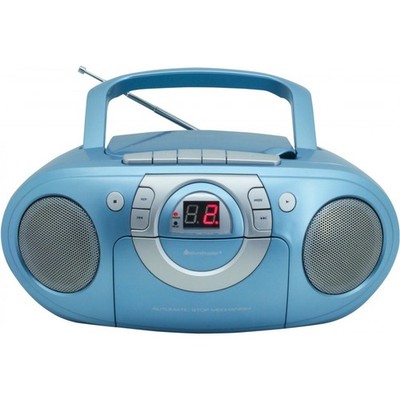 Soundmaster SCD5100BL - Radio-Rekorder CD Kassette Kompakt - blau