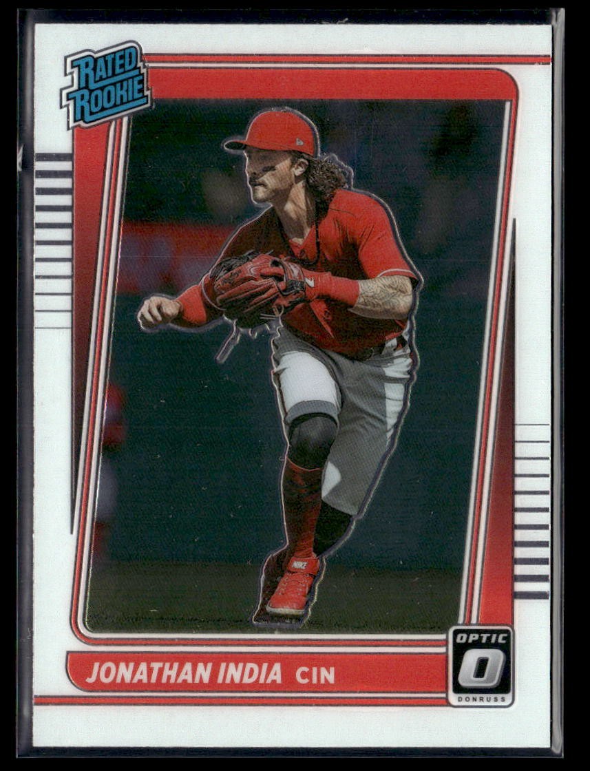 2021 Donruss Optic #101b Jonathan India RC