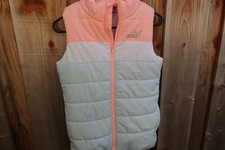 Puma Puffer Vest Juniors Sz. 10/12 Lightweight Insulated Outdoor Hiking NEW D43