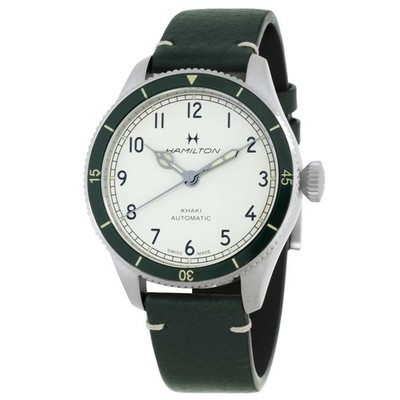 Hamilton Khaki Aviation Pilot Pioneer Automatic White Dial Men's Watch H76255810