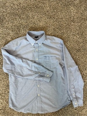 J. Crew Light Blue Button-Down Oxford Shirt