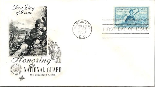 S08-0588, THE NATIONAL GUARD, ARTCRAFT FDC