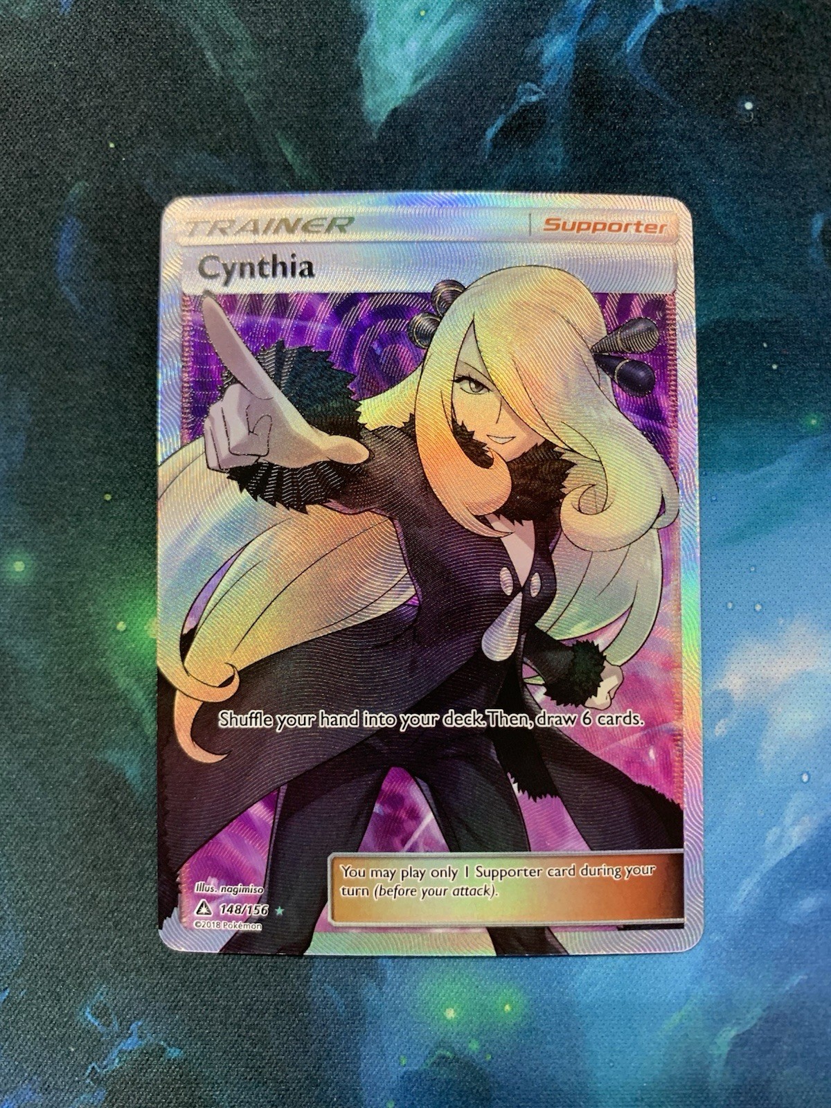 Cynthia (Full Art) 148/156 Sm-Ultra Prism Holo C