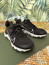 Black Nike React Junior Size 5uk Unisex