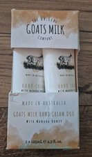 The Natural Goats Milk Company Hand Cream Duo Manuka Honey 2 Pack 4.22 oz each