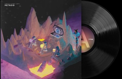 Video Game LoFi: Metroid Black Vinyl LP Record -  floopy, LoFi - VGM