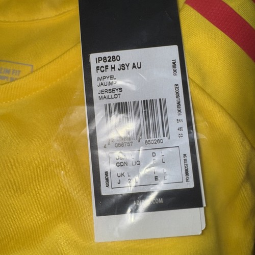 Adidas Colombia '24 Home Authentic Jersey - IP8280 - Impact Yellow Brand New - Picture 4 of 8