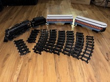 Polar Express Train Model Engine, Coal Car, Passenger Cars Track Untested