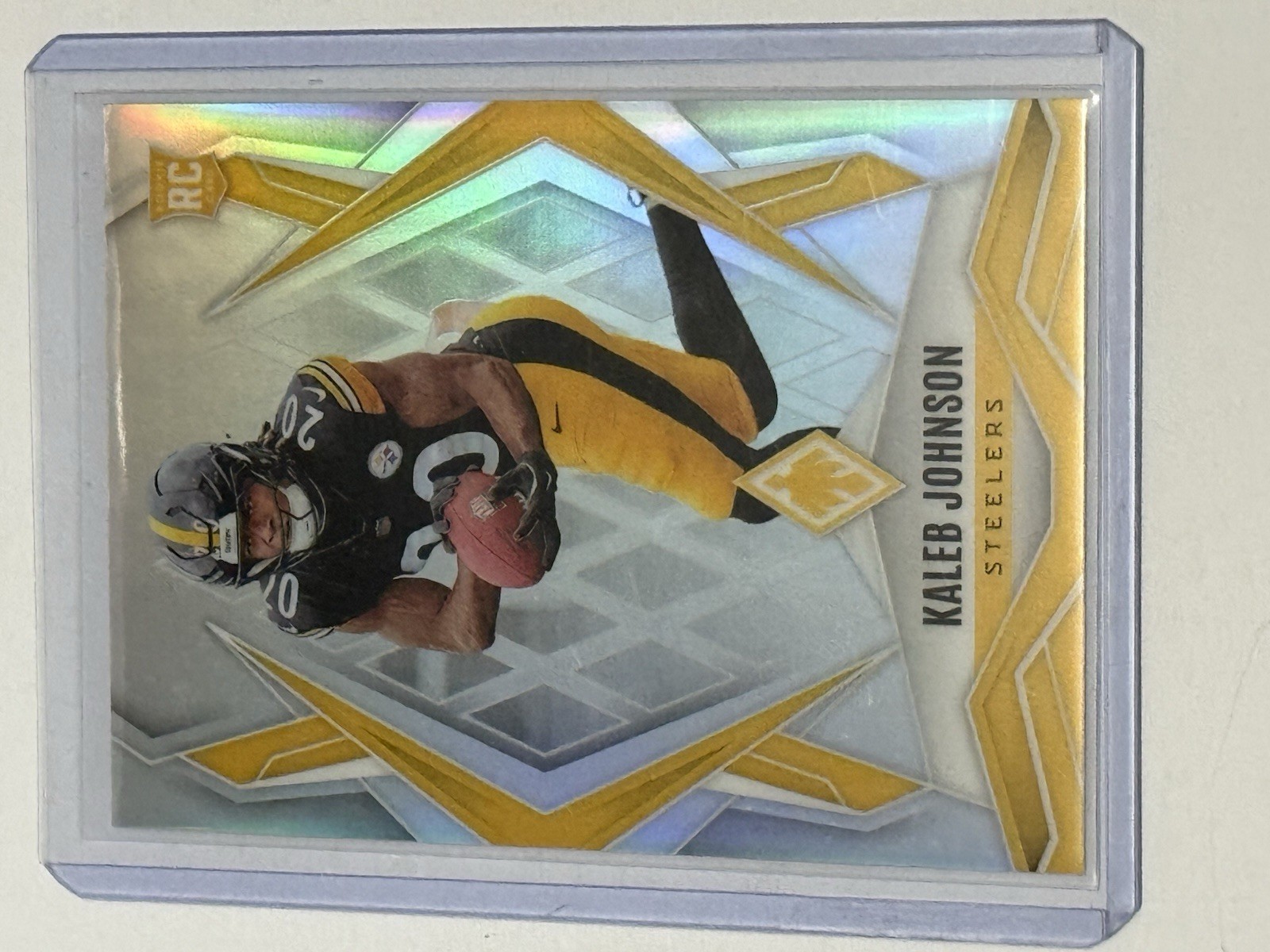 2025 Panini Phoenix - Rookies Kaleb Johnson #182 Silver (RC)