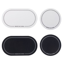 2pcs Self-Adhesive Drumhead Patches Protector Single/Double Pedal Drum Patches