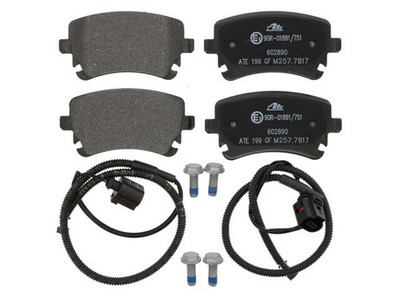 For 2004-2006 Volkswagen Phaeton Brake Pad Set Rear ATE 59345JVNS 2005