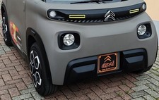 Targa Decorativa Anteriore per Citroen AMI-Accessori Citroen AMI(Diversi Colori)
