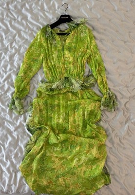Roberto Cavalli Silk Chiffon Resort Tunic Beach Cover Up Spring/Summer 2010 2011