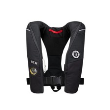 Mustang Survival MD3170-13-0-202 Elite 190 Life Jacket, Black Automatic PFD