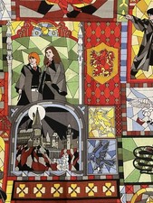 1-1/2 Yard Harry Potter Fabric 100 Cotton Sewing Quilting