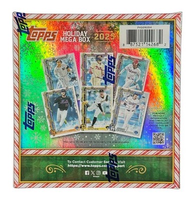 2025 Topps Holiday Baseball Mega Box | eBay