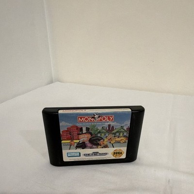 SEGA Monopoly Sega Genesis Game Cartridge Only Parker Brothers Board Game