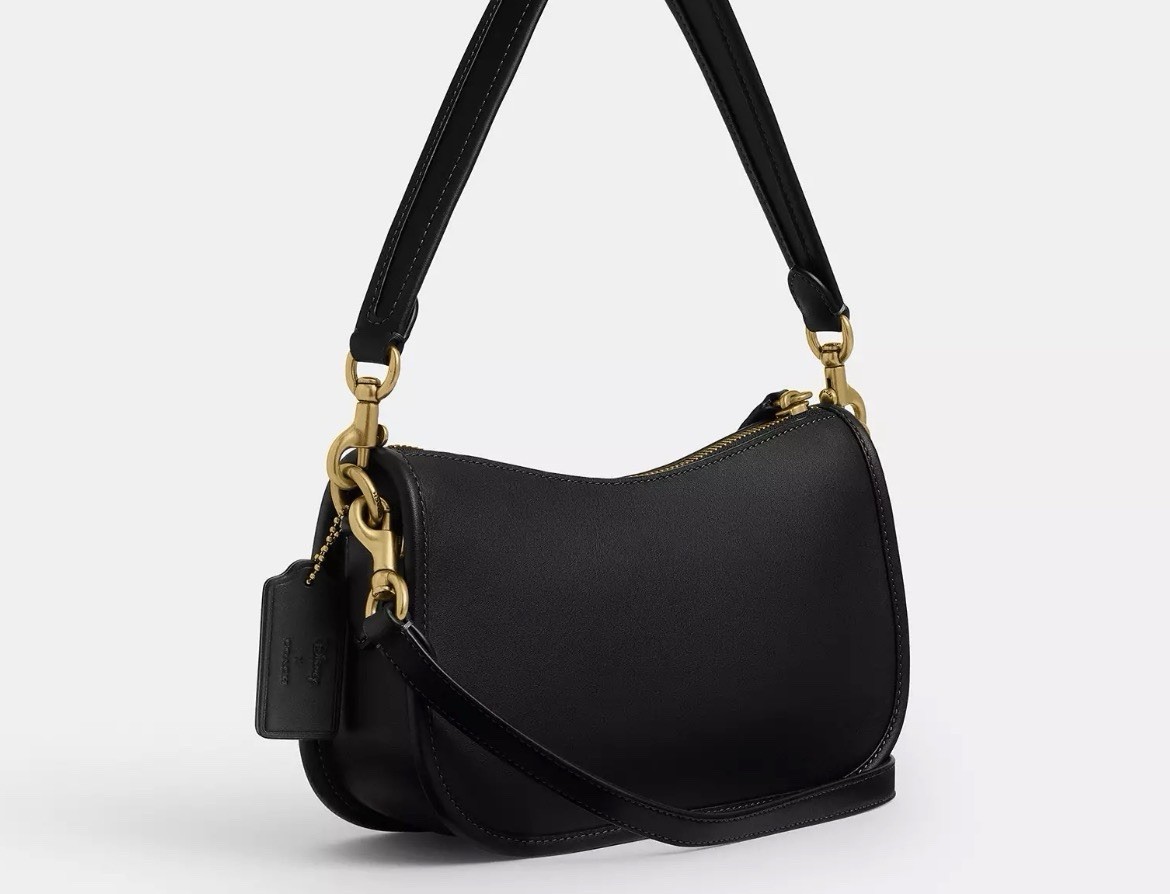 Disney x Coach collabo Swinger Bag / Mickey Mouse CDM80 B4/M2 Brass/Black Multi image 2