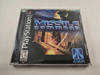 Missile Command (Sony PlayStation 1, 1999) CIB - Tested And Working 