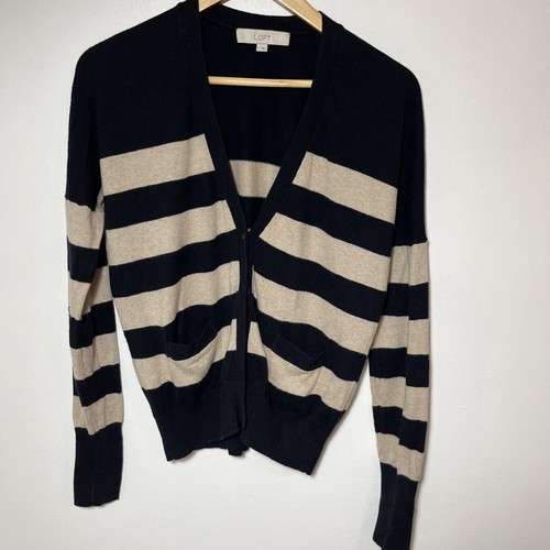 ONE A Womens Black Striped Long Sleeve Scoop Neck Sweater Plus 1X