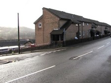 Photo 6x4 Llys yr Efail, Tonyrefail Flats on the south side of High Stree c2018