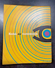 Vintage Kodak AV Handbook 1960 Binder Photography Film Slides 16mm Sound Set
