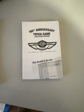 Harley Davidson 100th Anniversary Trivia Game Collectors Edition 