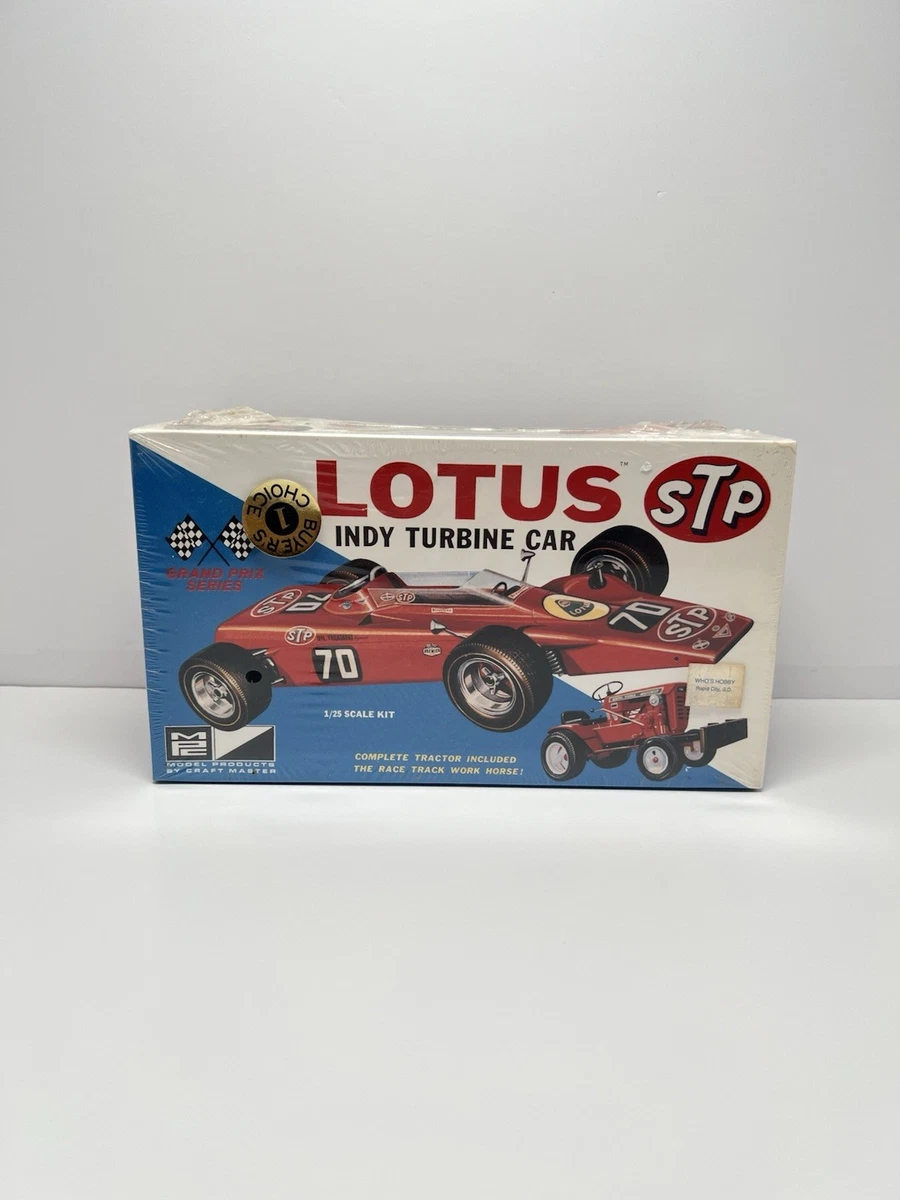 Modèle 3D De Voiture De Course Jochen Rindt - Échelle 1:24 - Marques Italeri, Revell, Tamiya - Cooper, Brabham, Lotus