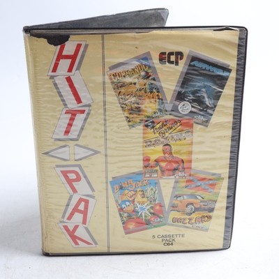 ECP / ELITE Hit Pak, OZISOFT / ELITE, Commodore 64 / 128 Cassette, Very Rare