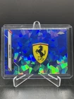 2020 Topps Chrome Sapphire Formula 1 F1 Scuderia Ferrari Team Logo #113