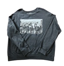 Vintage-Inspired Friends TV show sweater, Warner Bros sweatshirt Fleece Lined