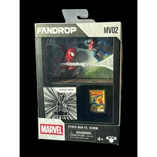 Moose Toys Marvel Fandrop MV02 Figure 2 Pack Spider-Man Vs. Venom New in Box