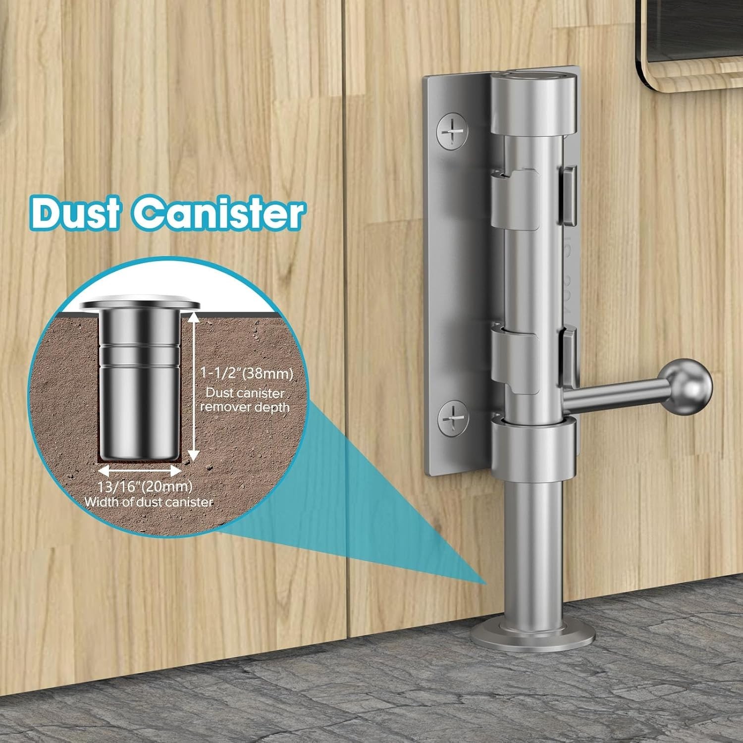 Slide Bolt Gate Latch Hardware, Barrel Bolt Latch, 6.3 Inch Stainless Steel