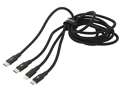CAMLT-SC01 Kabel High Speed,USB 2.0 1,5m schwarz Textil 20W BASEUS