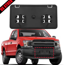 Front Bumper License Plate Bracket For 2018 2019 2020 Ford F-150 2.7l 3.0l 3.5l