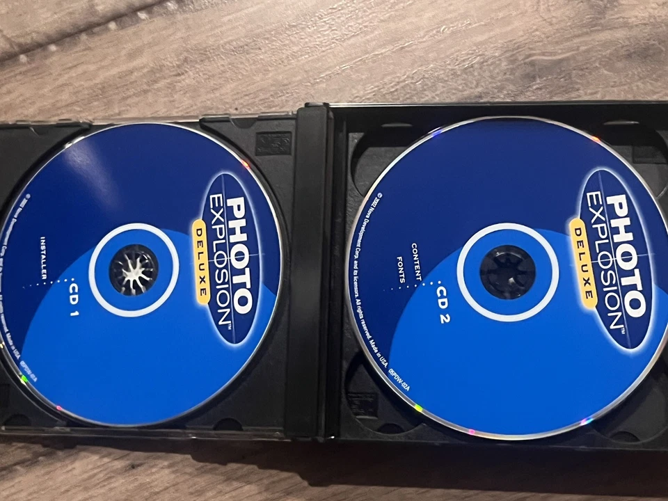 Photo Explosion Deluxe PC DVD-ROM Digital Photo Studio Deluxe 4-CDs - Image 2 of 4