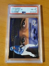 1996 Summit Hitters Inc. Ken Griffey Jr. Card #4 #0169/4000 PSA 8 NM-MT