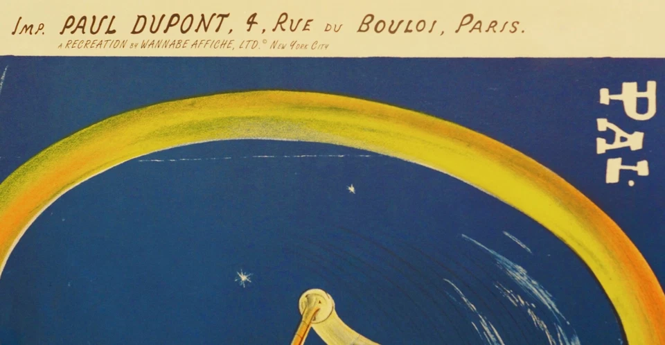 Jean de Paleologue FERNAND CLEMENT BICYCLES Fine Art Vintage Pôster Oversize - Imagem 4 de 4