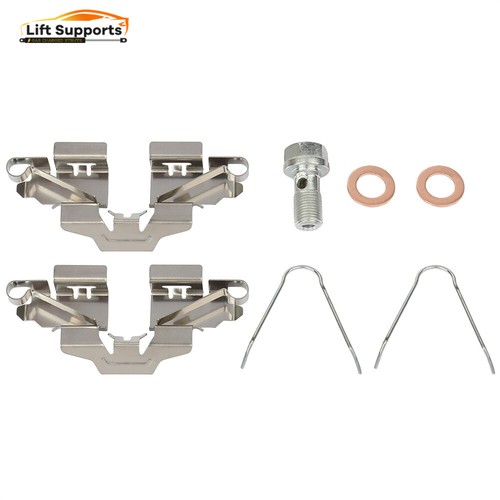 Rear Brake Calipers w/ Bracket Pair 2 Fits for Toyota Prius 1.8L single piston - Picture 2 of 15