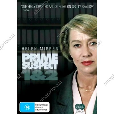 New Sealed! PRIME SUSPECT Series 1-2 R4 DVD 2-Disc Set