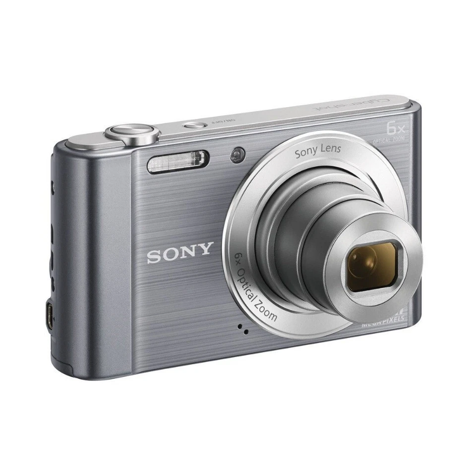 Sony CyberShot DSC W810 Digital Camera 20.1MP 6x Optical Zoom Silver - Image 3 of 4