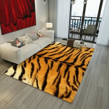 Animal Print Rug Tiger Leopard Rug Living Room Rug Hall Runners Carpet Floor Mat