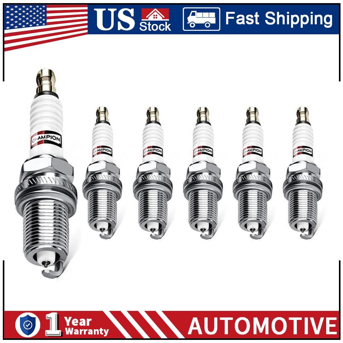 Champion Iridium 6x Spark Plug Kit For 2007-2008 BMW 335xi l6 3.0L AWD HY08 PZ