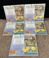Set of 125 Lemon Wallies Removable Wallpaper Stickers Decals Cut Outs #12149